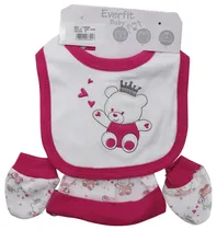 Conjunto Everfit 11963X Fucsia (3 Peças)