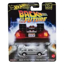 Car Hot Wheels Premium Back To Future Time Machine JBL65 3066