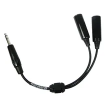 Pilot Usa Adapter Dual To Single Plug 0.25 PA-91