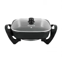 Panela Eletrica Megastar BA14N de 30CM / 240°C / 1200W / 220V - Preto  Panela Elet...