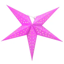 Estrela Pendurada de 5 Pontos 32 CM