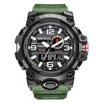 Relogio Smael 8035 Ag Army Green