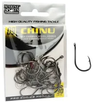 Anzol Marine Sports Chinu Black Nickel 09 com 30 Pçs