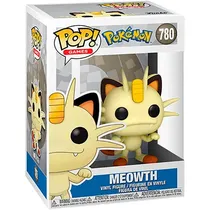Funko Coleccionables Pop Pokemon Meowth 780 2295 Plastico s/C