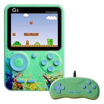 Console Portatil Game Box G5 500 Jogos - Verde Azul