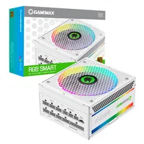 Fonte 850W Gamemax RGB-850 766029 Gold F-Mod White