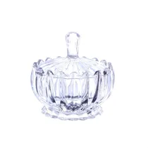 Bombonera de Cristal Transparente
