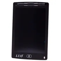Painel de Escritura Tablet Luo LCD 8.5" Pulegadas LU-A71 Digital Gráfico Eletrônico Portátil Placa de Desenho Manuscrito Pad para Crianças Adultos Casa Escola Escritório - Preto