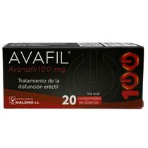 Avafil Avanafil Stendra Levitra Avanafila 100 MG com 20 Comprimidos