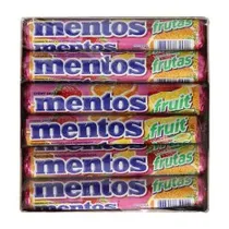 Bala Mentos Frutas 12X29.7GR (Display)