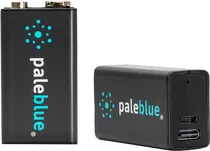 Bateria 9V Recarregável Paleblue USB-C 500MAH PB-9V-C (2 Unidades)