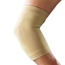 Cotoveleira Elástica de Nylon MWKS - Bege