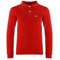 Camiseta Lacoste Polo Infantil Masculino PJ8915-5SX 02A ? Vermelho