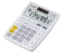 Calculadora Casio MJ-12VCB-Bu 12 Digitos White