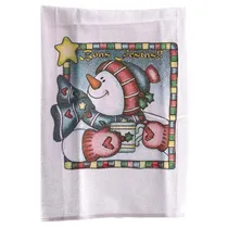 Pano de Natal Bordado 43X17