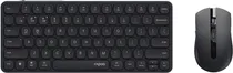 Teclado e Mouse Sem Fio Rapoo 9050S - Dark Grey (Inglês)