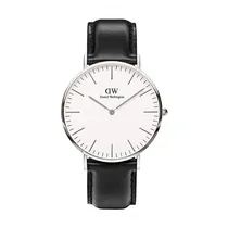 Relógio Analógico Masculino Daniel Wellington Classic Sheffield 0206DW - Preto/Prata