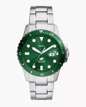 Fosil Reloj Reloj Fosil FS6033 Silver/Green s/C
