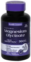 Earth's Creation Magnesium Glycinate 360MG (90 Capsules)