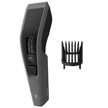 Máquina de Cortar Cabelo Philips Series 3000 HC3520/15 Recarregável - Cinza/Preta