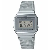 Relogio Unisex Digital Casio Watch A700WM-7ADF Plateado