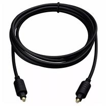 Cabo Optico para Audio Digital Quanta QTCOD03 de 3 Metros - Preto