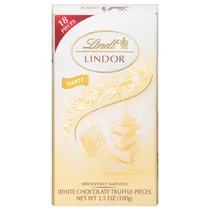 Chocolate Lindt Lindor Chocolate Blanco 100 G