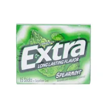 Wrigley Chicle Extra Spearmiint - 15UN Verde