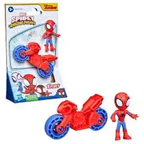 Hasbro Figuras Saf 2.5" Spidey Sobre Moto Plastico 3+ Años Multicolor  Hasbro Figu...