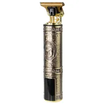 Máquina de Cortar Cabelo More Fitness MF-017 - Recarregável - Dourado
