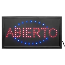 Painel LED "Abierto" 19251 - 480*250MM