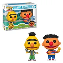 Funko Pop Sesame Street S3 Bert & Ernie 2PACK *Ex* 82870