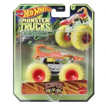 Car Hot Wheels Monster Truck Glow Scorpedo HVH82