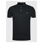 Polo Ralph Lauren Caballero Remera Cuello Polo Interlook s/M XL Negro