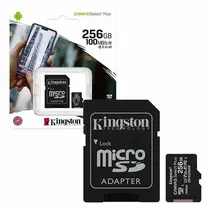 Memoria Micro SD 256GB Kingston Canvas Select Plus