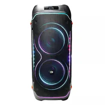 Caixa de Som HD Play HD-2000TW 50000W 9000MAH BT/USB/FM/Microfone - Preta