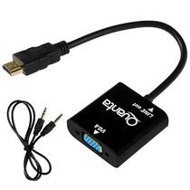 Adaptador Quanta QTHDV34 HDMI A VGA - Preto