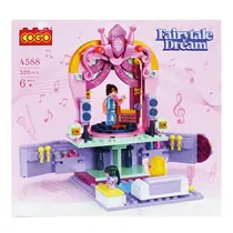 Cogo Bloques Cogo Girls Fairytale Dream 314PZAS Plastico 6+ Años Multicolor