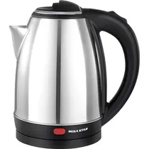 Jarra Elétrica Mega Star TM9505 1100 W 110V - Preto/Inoxidável 1.8L