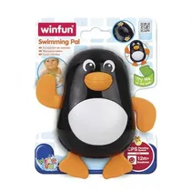 Winfun Bebes Pinguino Amigo Natacion Plastico 3+ Meses Multicolor