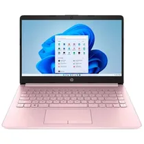 Notebook HP 14-CF2112WM 14" Celeron N4120 4GB de Ram /64GB W11 - Rose (Caixa Feia)