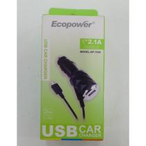 Carregador Ecopower EP-7036 p/Carro/1USB