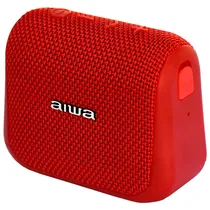 Speaker Aiwa AWKF3R 5 Watts com Bluetooth/Rádio FM - Vermelho