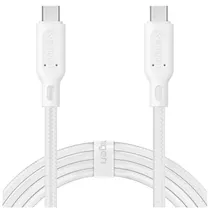 Cabo USB-C para USB-C Spigen 000CA25703 - Branco