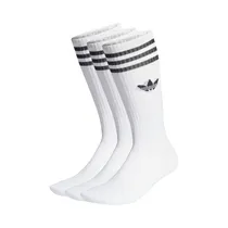 Medias Adidas IJ0734 Solid Crew Unisex 3 Pares