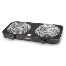 Fogao Eletrico Smartfy FG03B 2000W 2 Bocas Espiral 220V - Preto