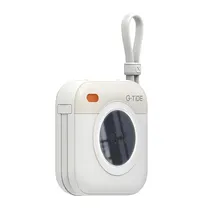 Carregador Portátil G-Tide Multi X1 - 10000MAH - USB-C/Lightning - Wireless - Beige  Carregador ...