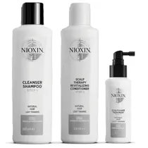 Nioxin Tratamiento Capilar Kit 3 Piezas 1 Shamp+Acond+Trat 3 Piezas s/C