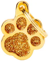 Medalha de Identificação Myfamily Classic Pé GL02GOLD - Dourado