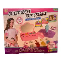 Indatoys Accesorios Niñas Set Brillitos para El Cabello c/ Aplicador Plastico 5+ Años Multicolor